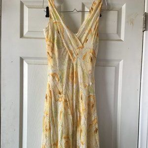 Ann Taylor Watercolor floral dress